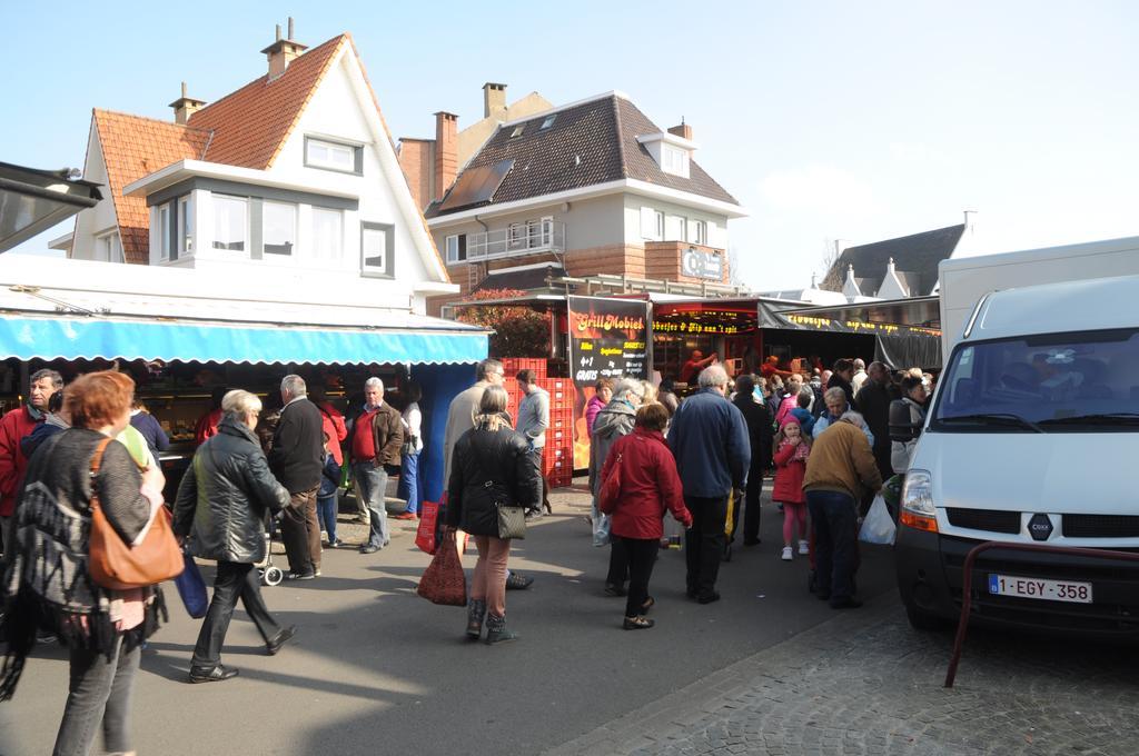 Logies Het Maantje De Panne Exterior foto